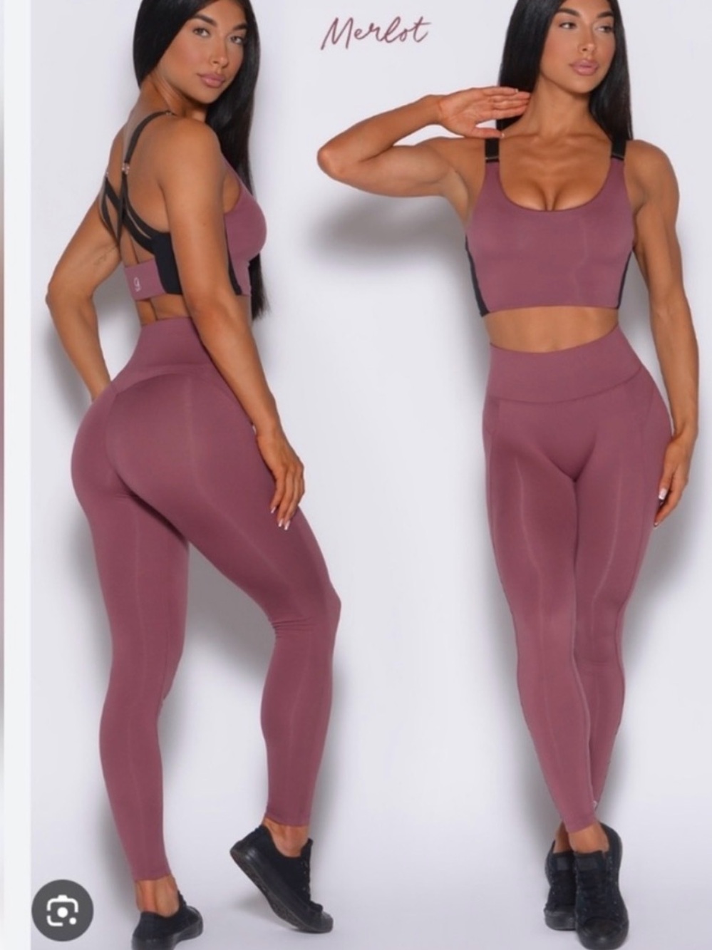 Bombshell Sportswear Snatched Waist Leggings M like new